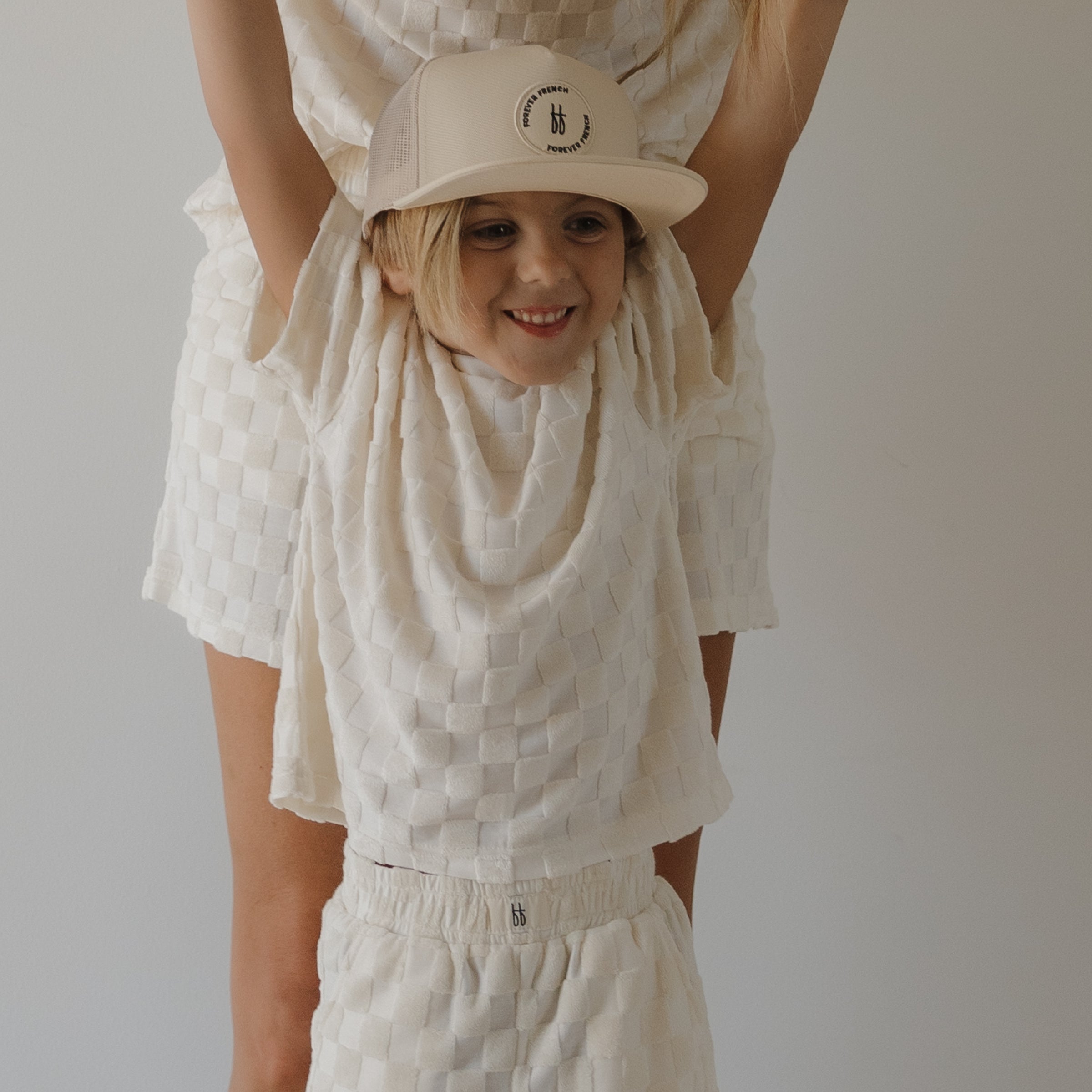 Child Terry Short Set | Coconut Milk