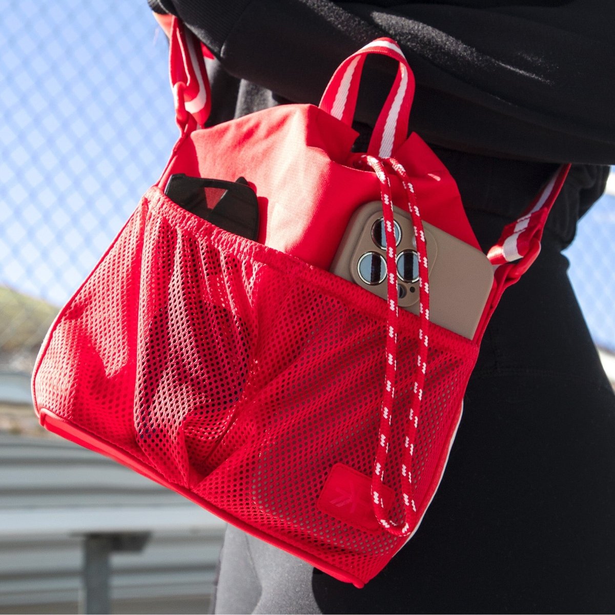 Cherry Motion Bucket Crossbody - LITTLE RAD THINGS