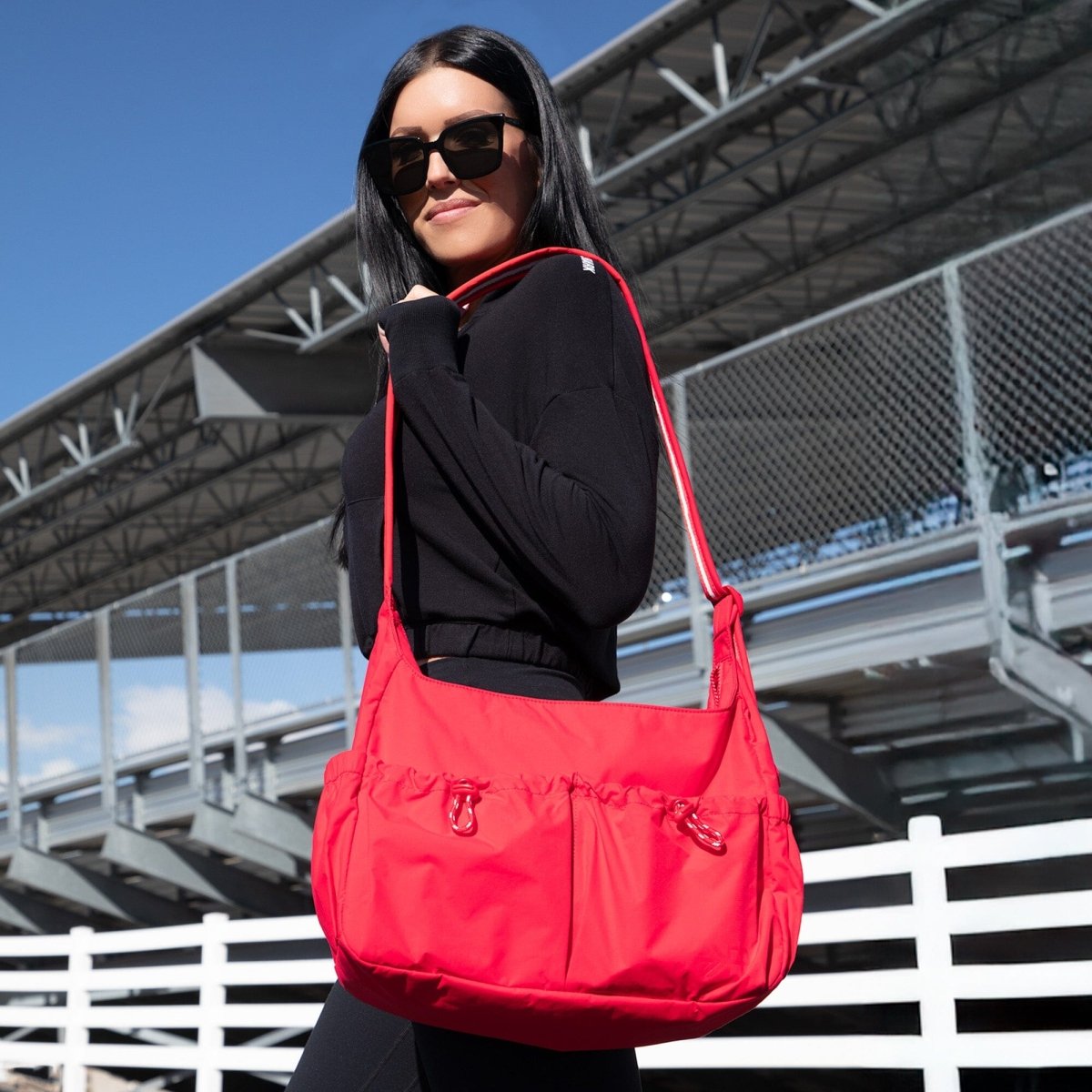 Cherry Motion Carryall Tote - LITTLE RAD THINGS