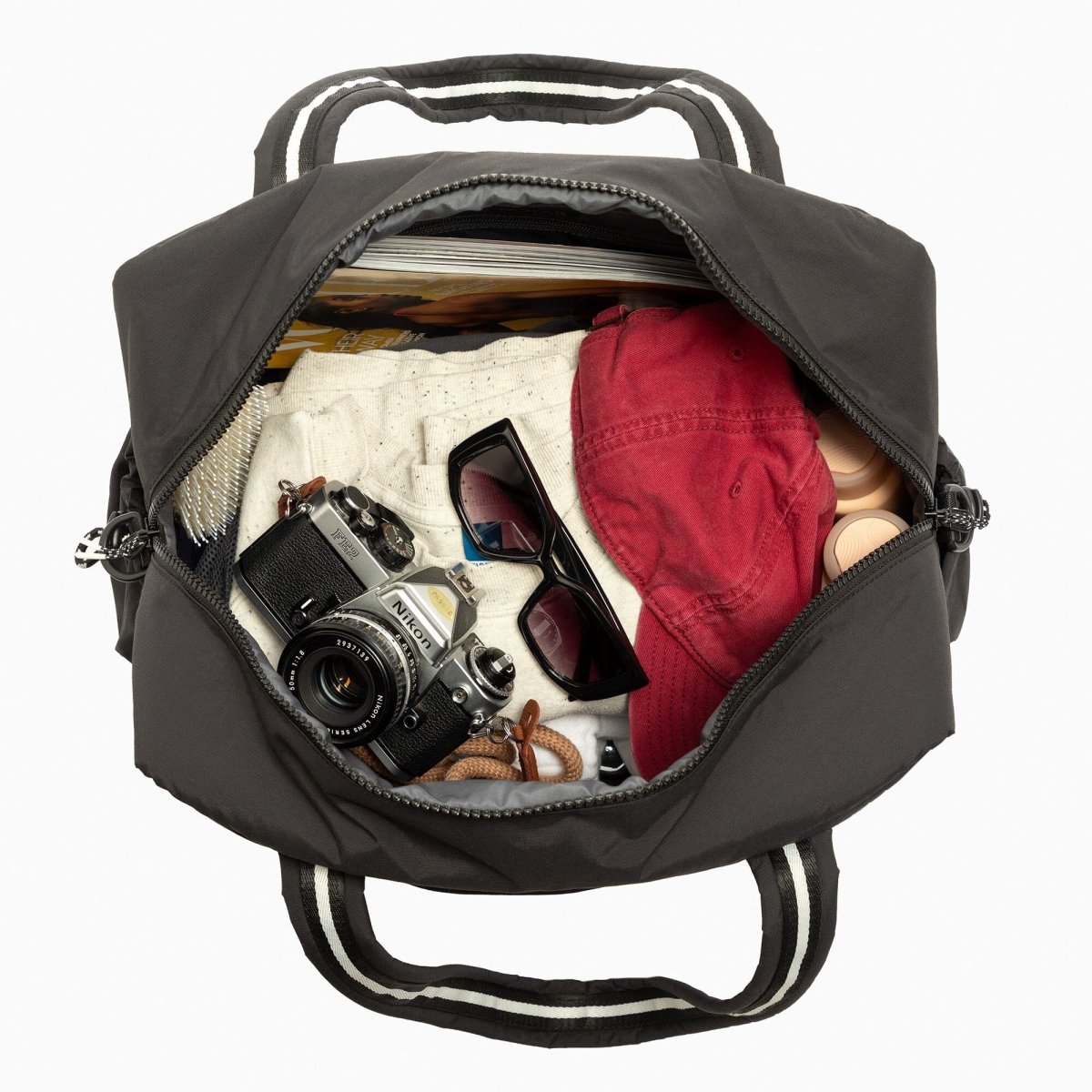 Cherry Motion Overnight Duffle - LITTLE RAD THINGS