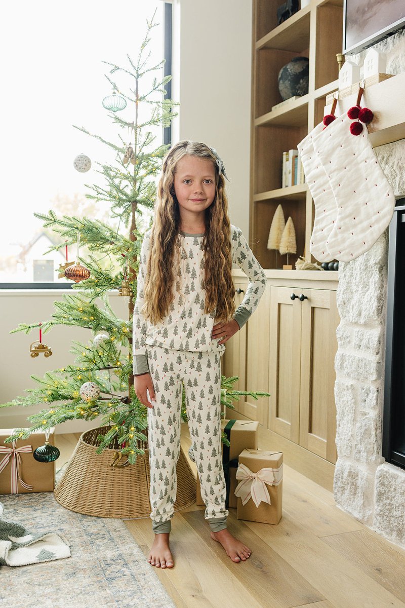 Christmas Trees Bamboo Cozy Set - LITTLE RAD THINGS