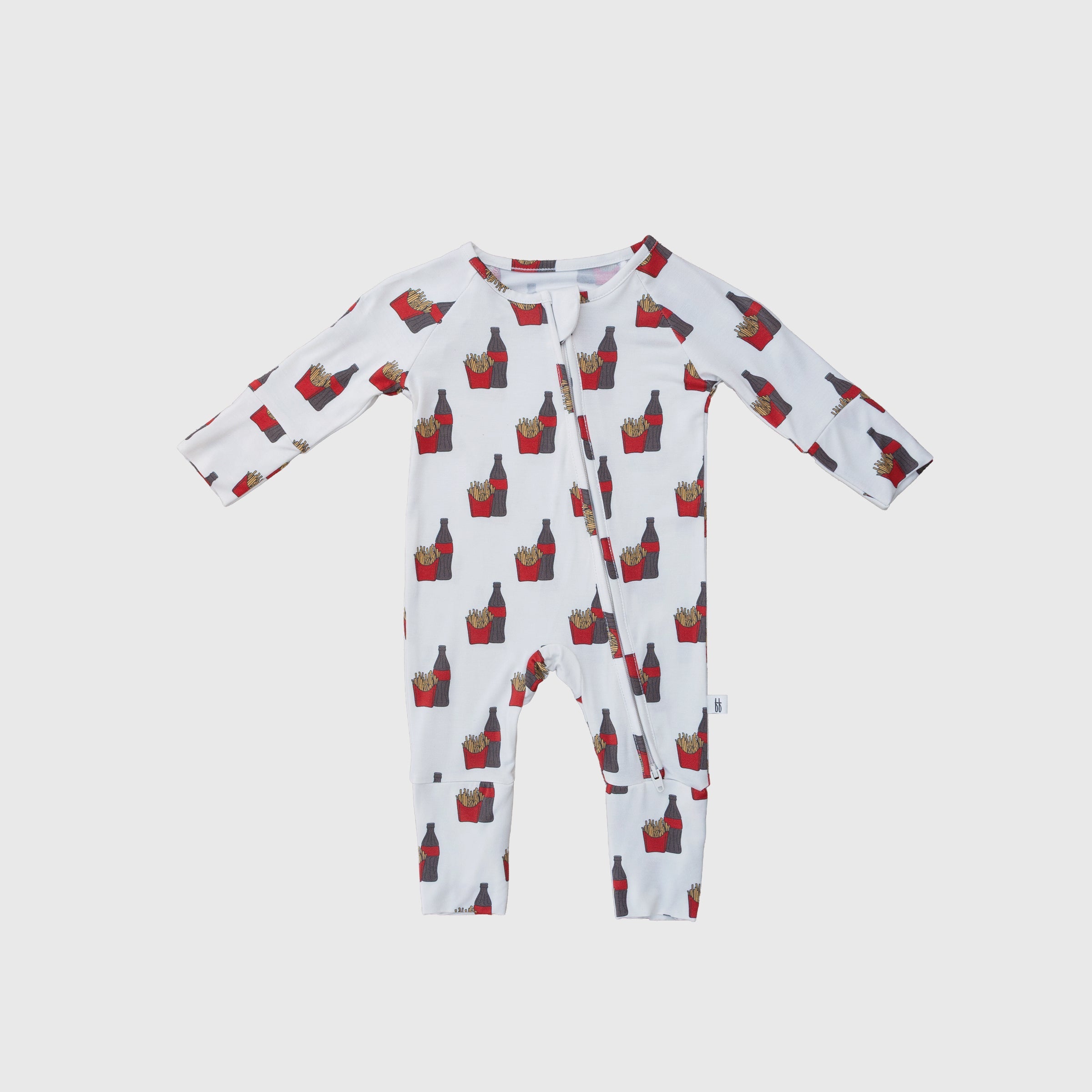 Bamboo Zip Pajamas | Fries & Cola