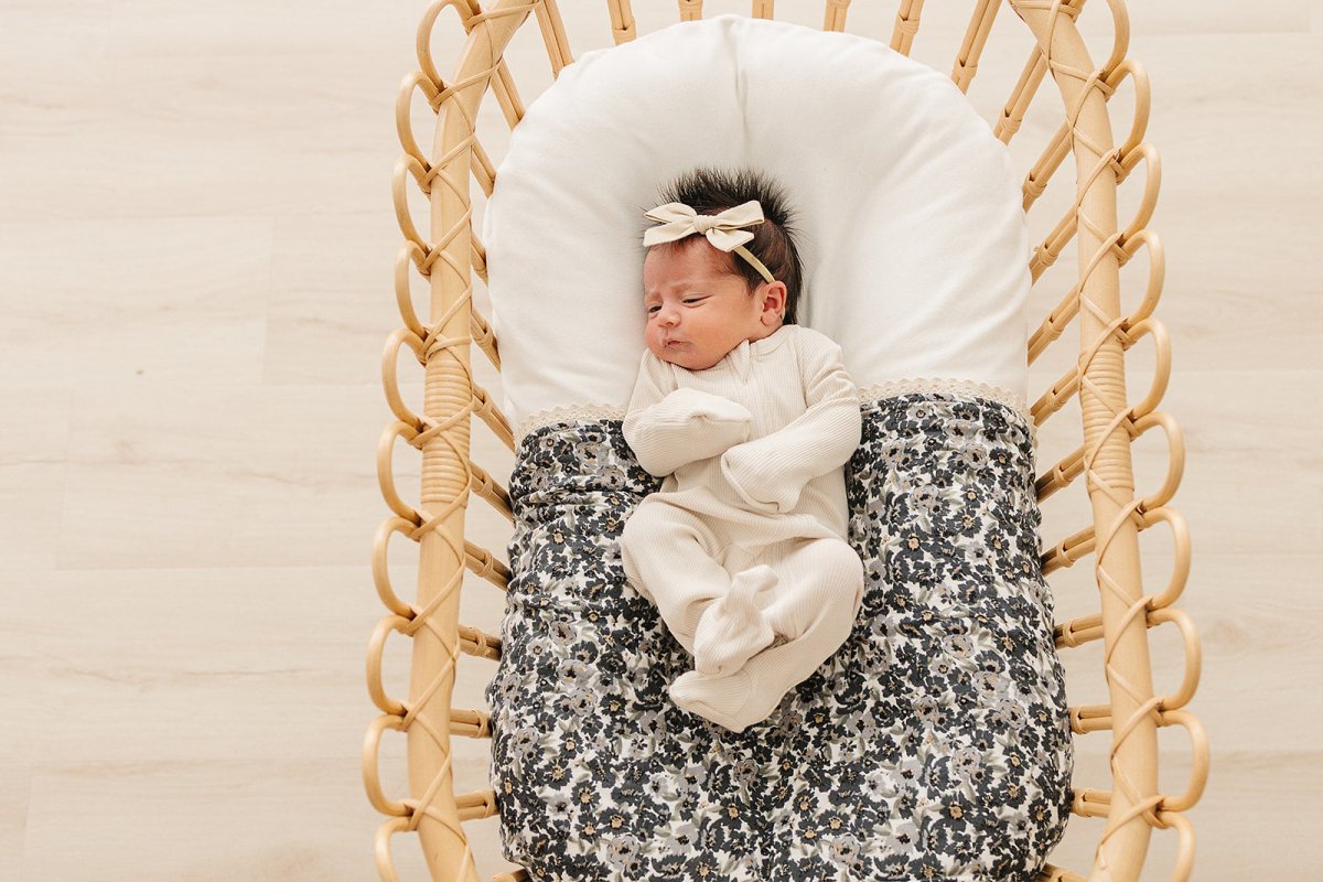 Cream Ribbed Bamboo Zipper - LITTLE RAD THINGS