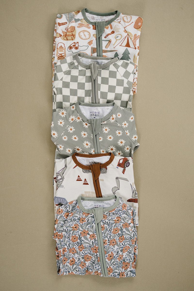 Dainty Meadow Bamboo Zipper - LITTLE RAD THINGS