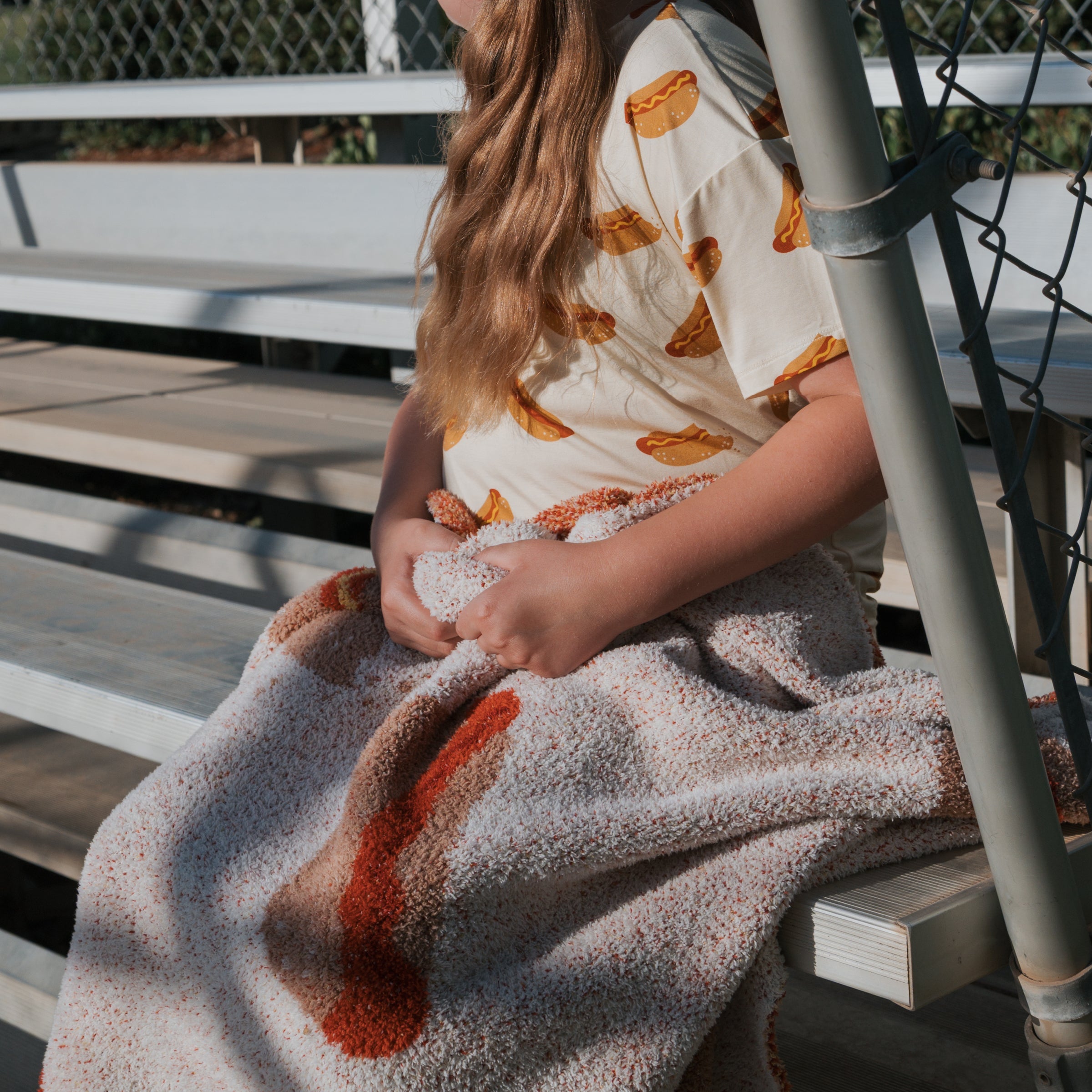 Plush Blanket | Hot Dogs