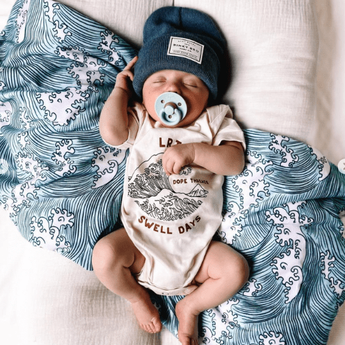 DOPE THREADS SWELL DAYS ONESIE - LITTLE RAD THINGS