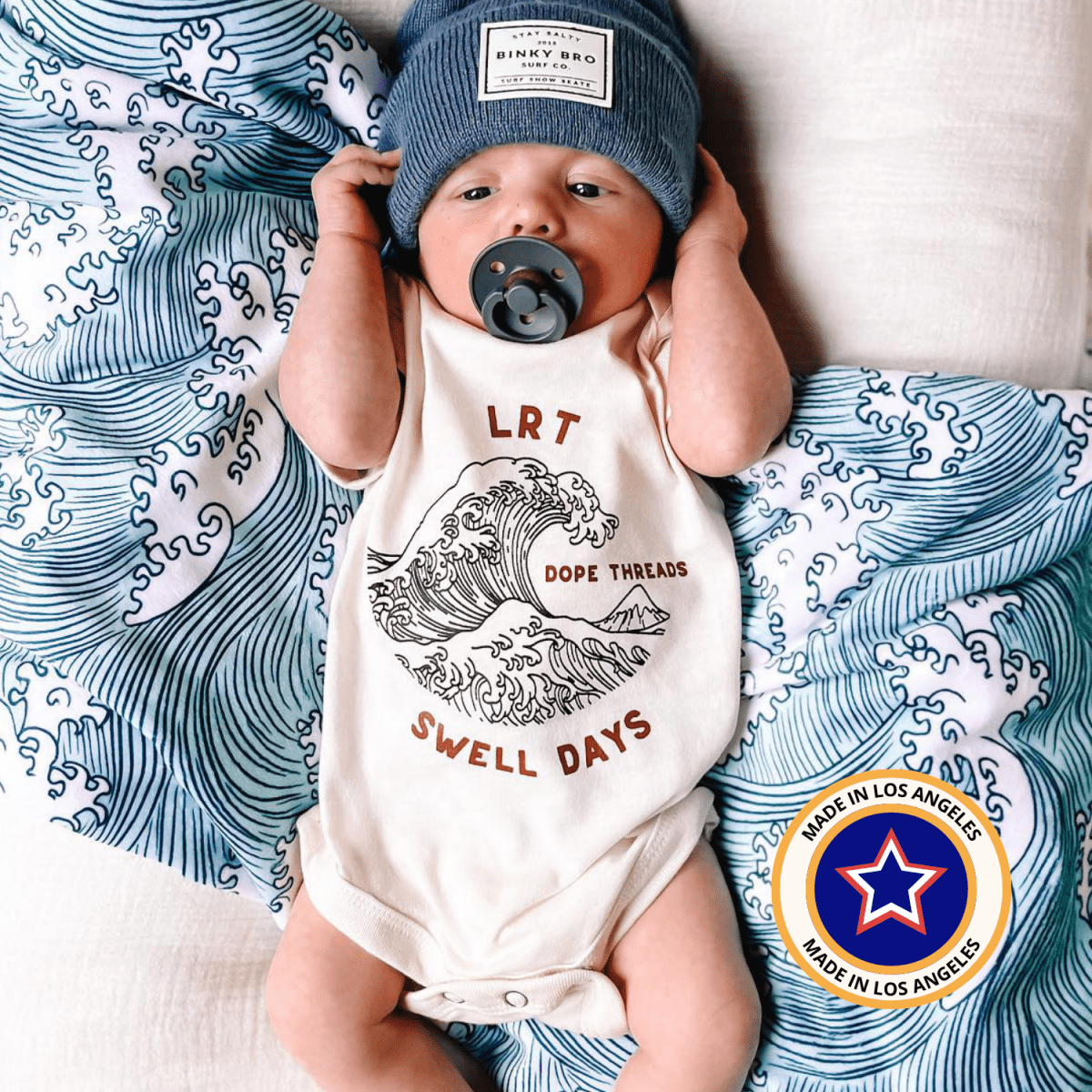 DOPE THREADS SWELL DAYS ONESIE - LITTLE RAD THINGS