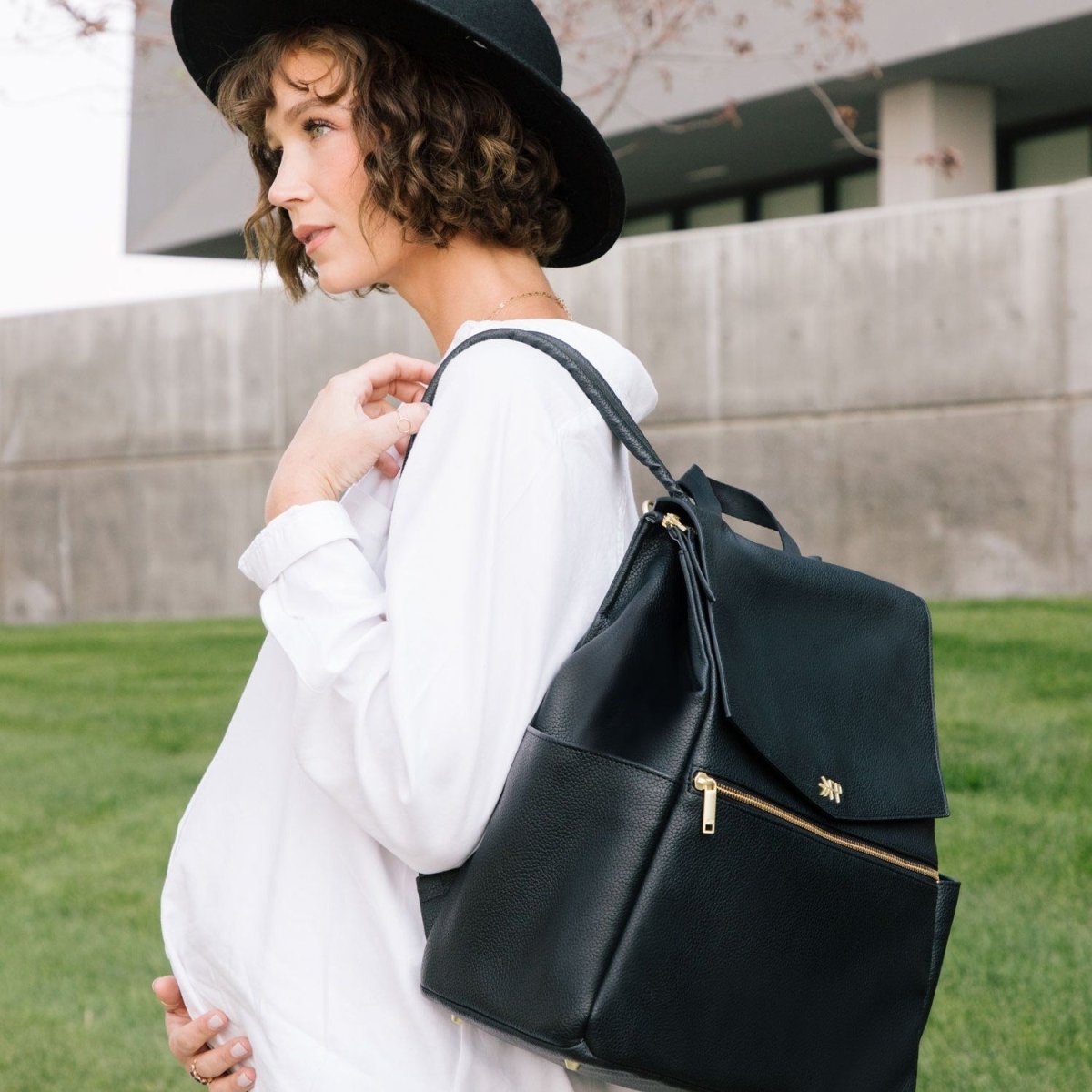 Ebony Classic Diaper Bag II - LITTLE RAD THINGS