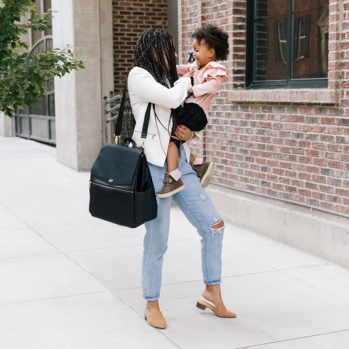 Ebony Classic Diaper Bag II - LITTLE RAD THINGS