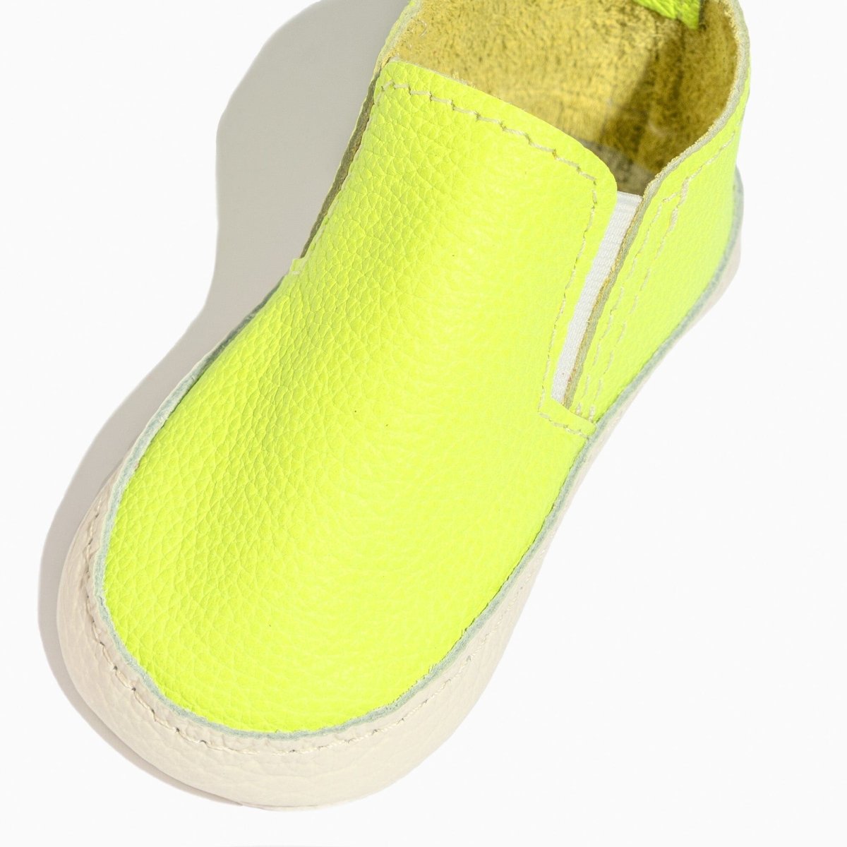 Extra Yellow Slip On Baby Shoe - LITTLE RAD THINGS