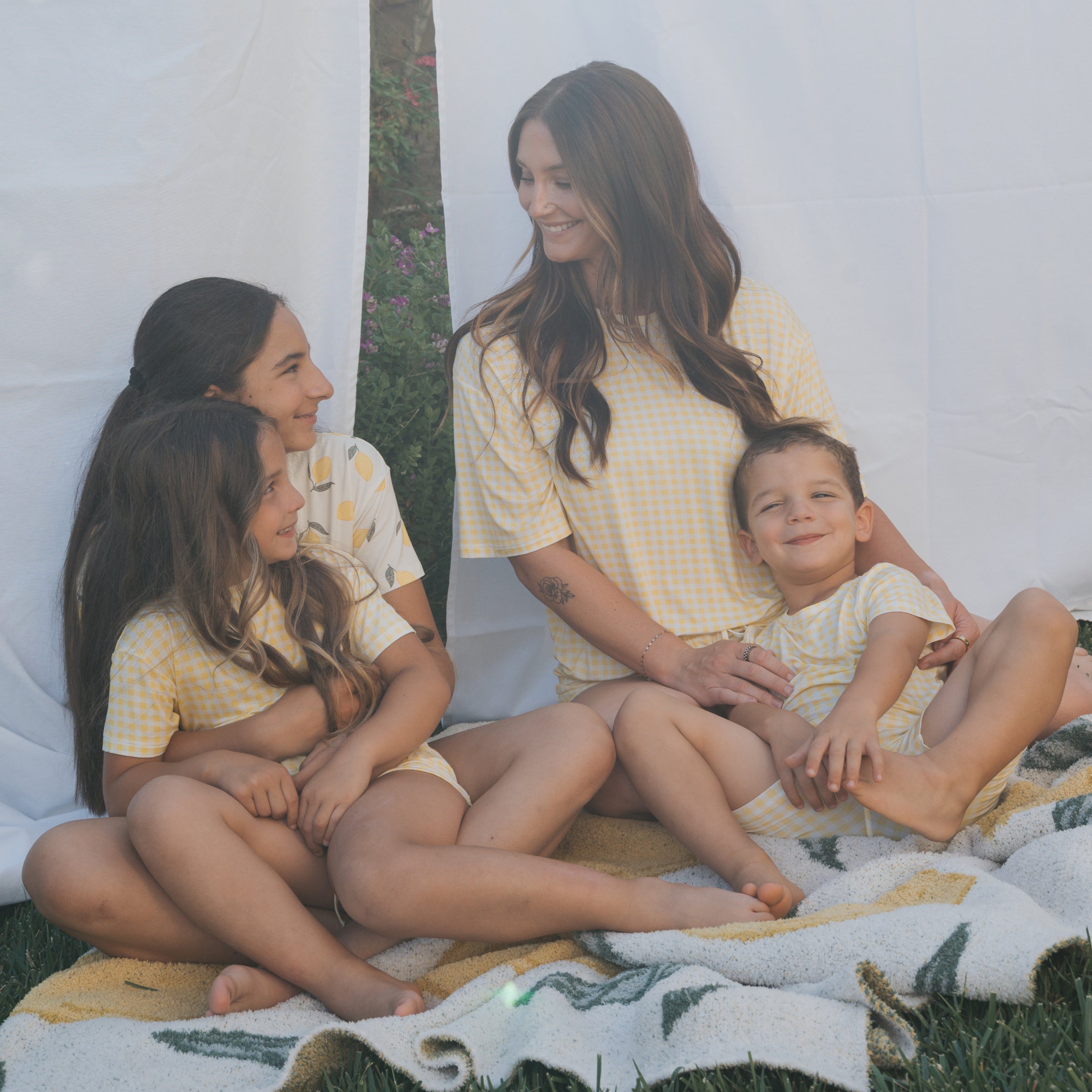 Bamboo Short Set | Citron
