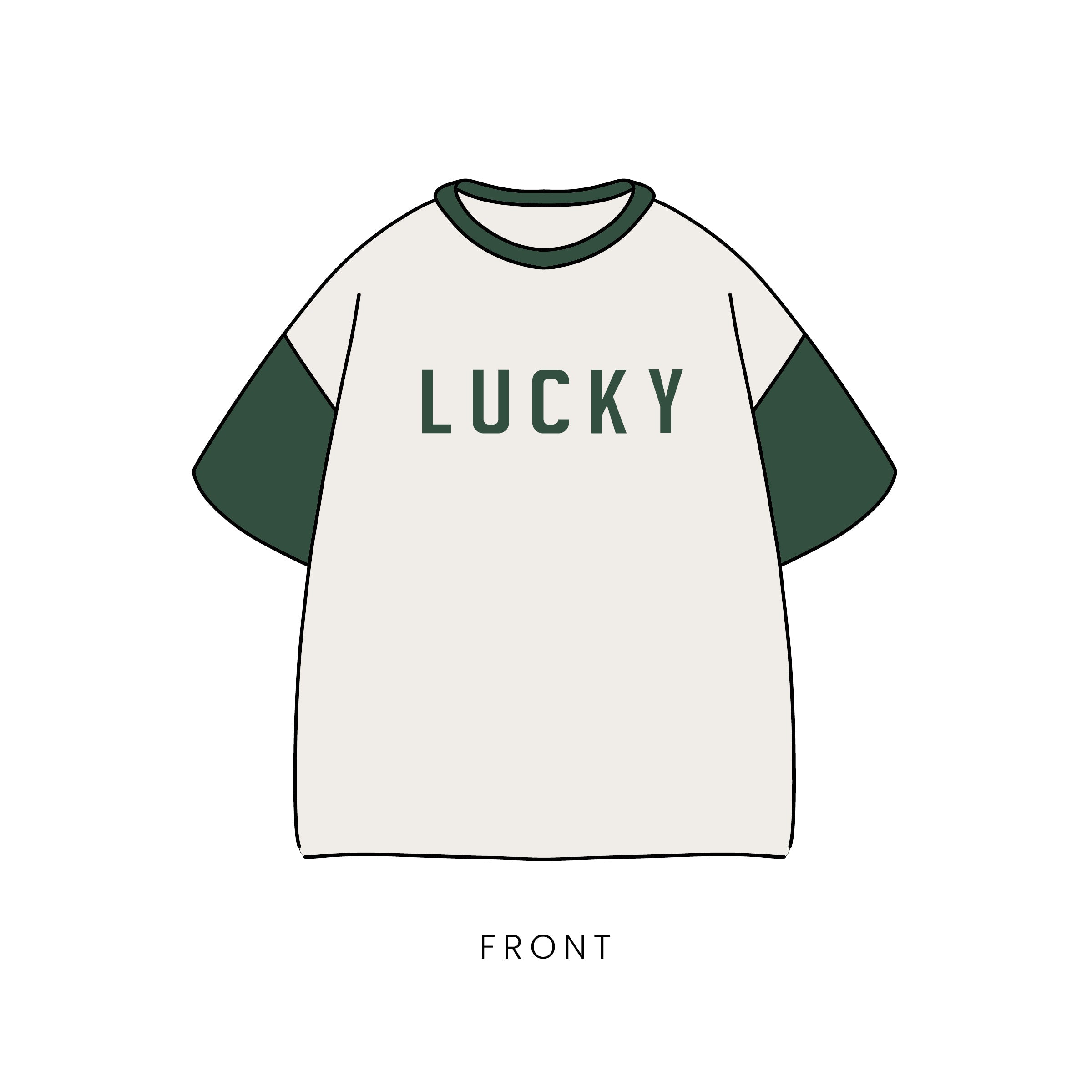 T-Shirt & Pant Set | Lucky Micro Check