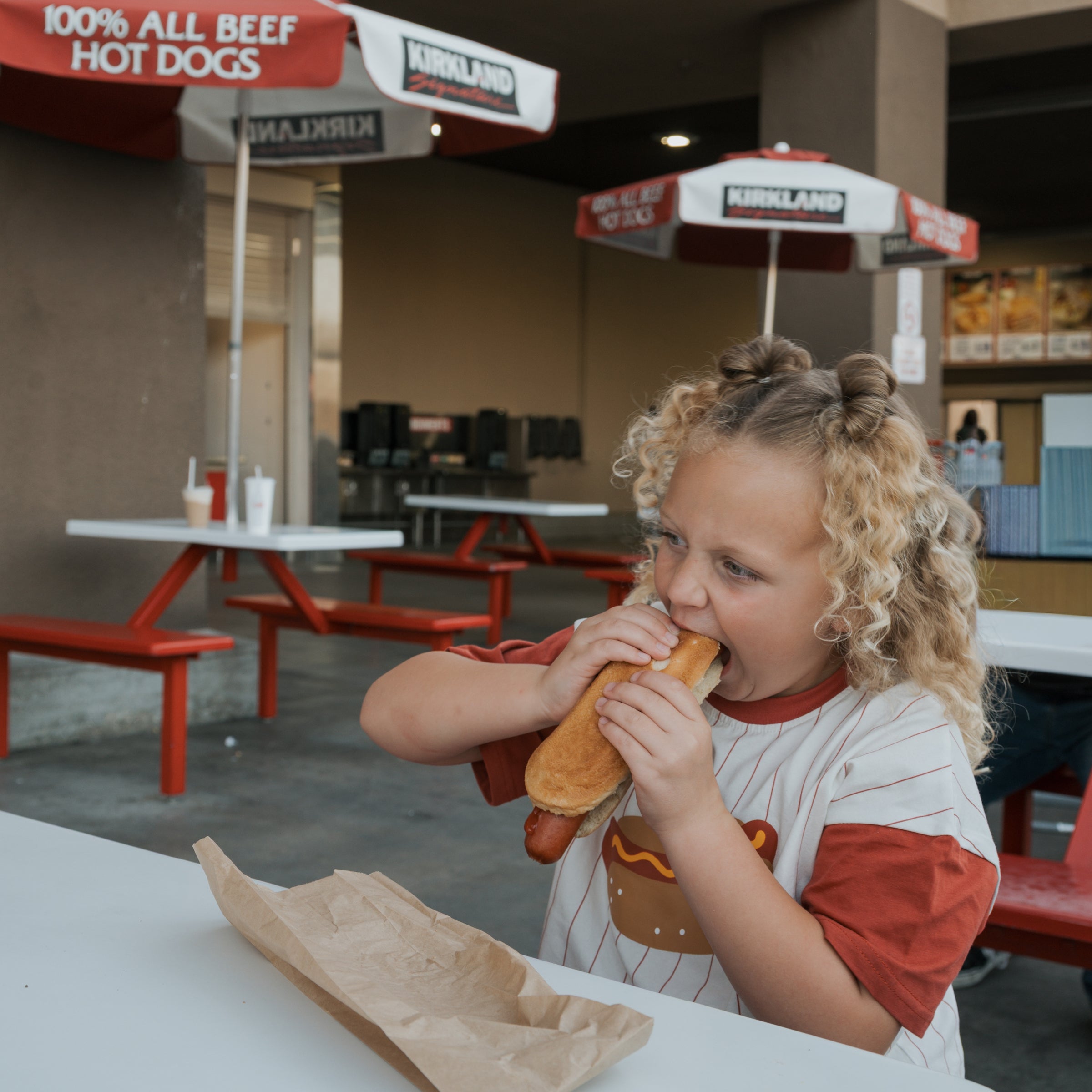 Child Cotton Tee | Hot Dogs