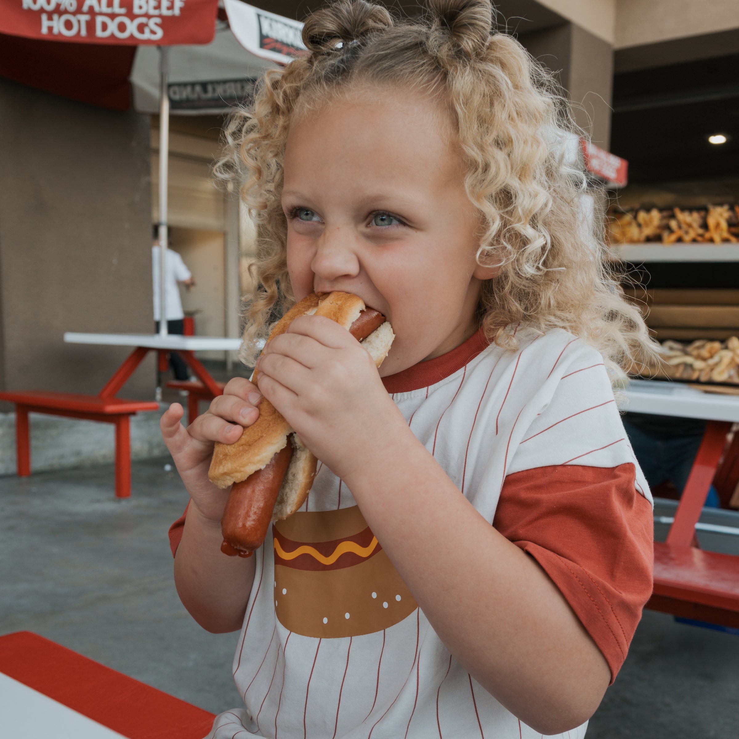Child Cotton Tee | Hot Dogs