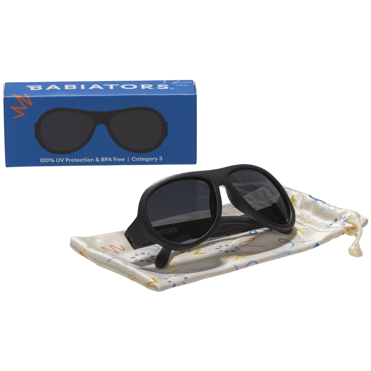 Jet Black Aviator - LITTLE RAD THINGS