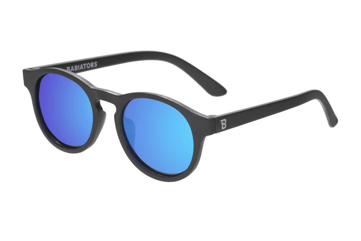 Jet Black Keyhole | Cobalt Polarized Lenses - LITTLE RAD THINGS
