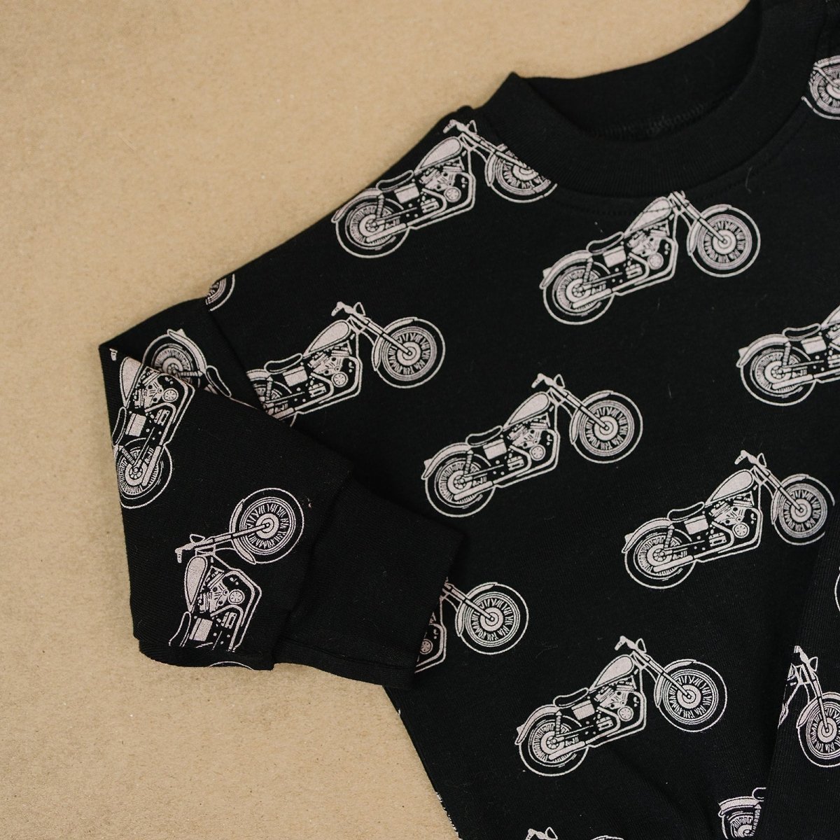 Jogger Set | Born to Ride Black - LITTLE RAD THINGS