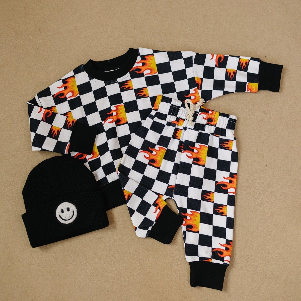 Jogger Set | Checker Blaze - LITTLE RAD THINGS