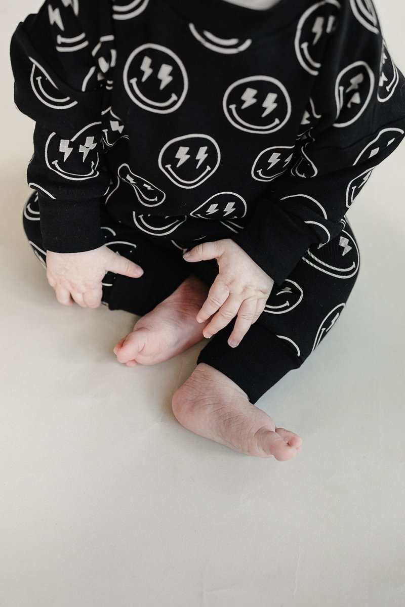 Jogger Set | Electric Smiley - LITTLE RAD THINGS