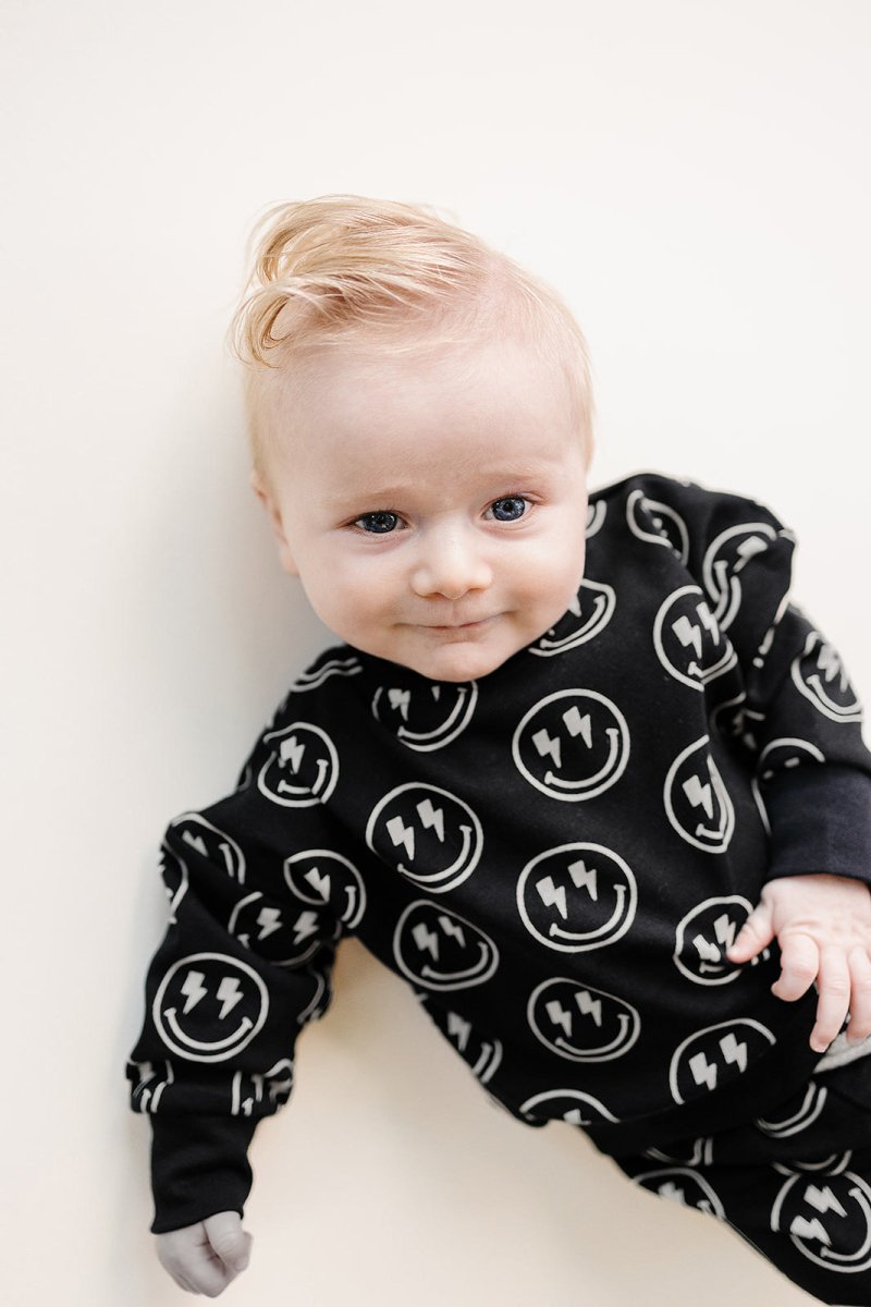 Jogger Set | Electric Smiley - LITTLE RAD THINGS