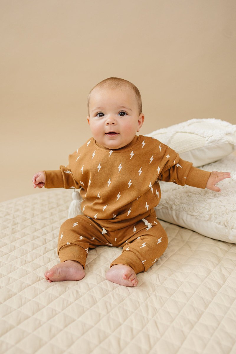 Jogger Set | Fall Bolts - LITTLE RAD THINGS