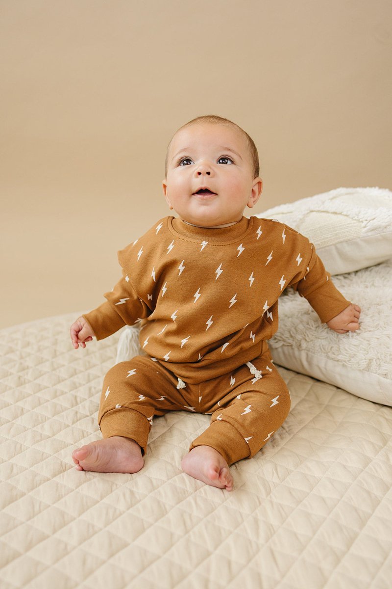 Jogger Set | Fall Bolts - LITTLE RAD THINGS