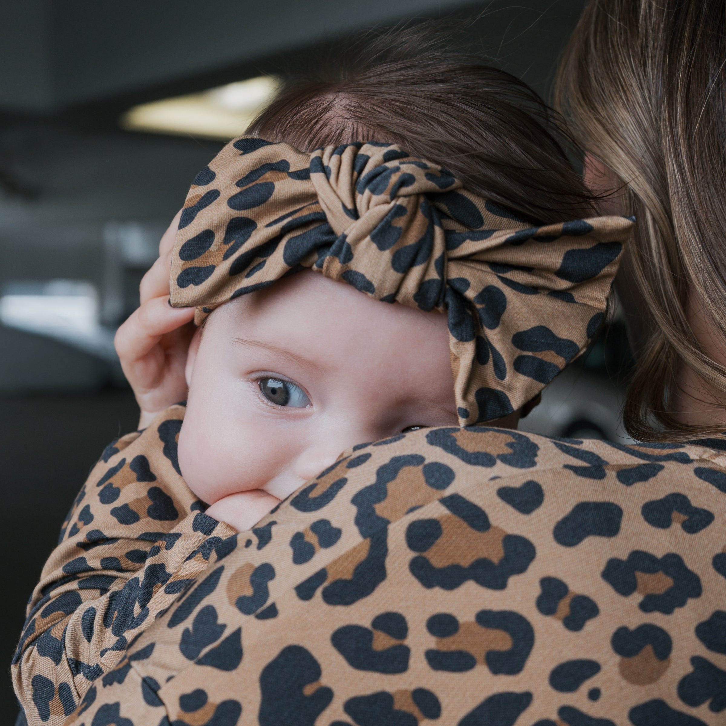 Bamboo Zip Pajamas | Leopard