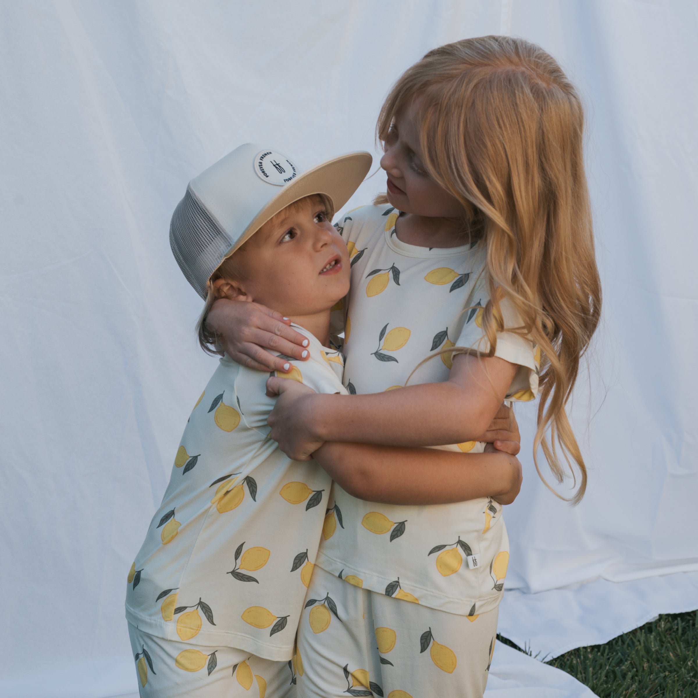 Bamboo Short Set | Lemon