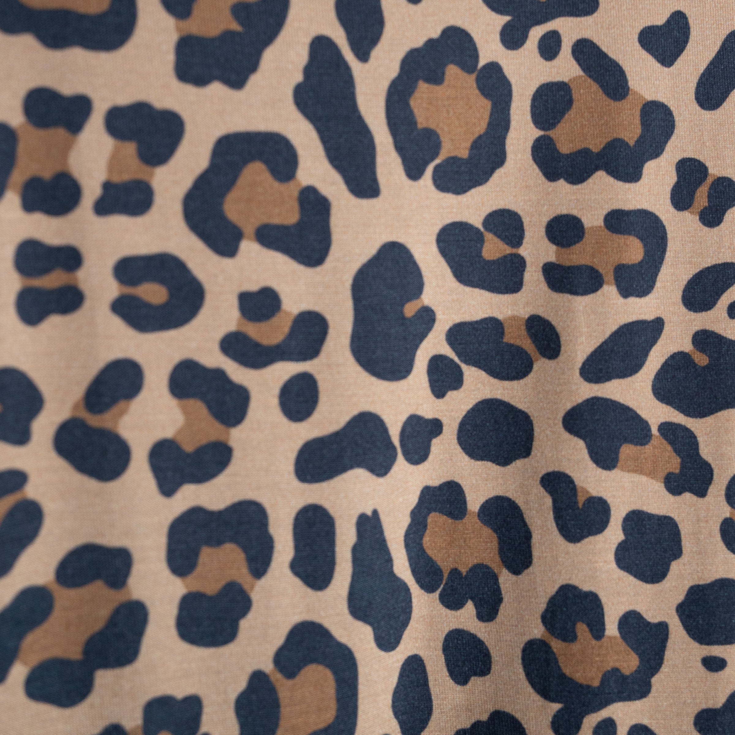 Bamboo Zip Pajamas | Leopard