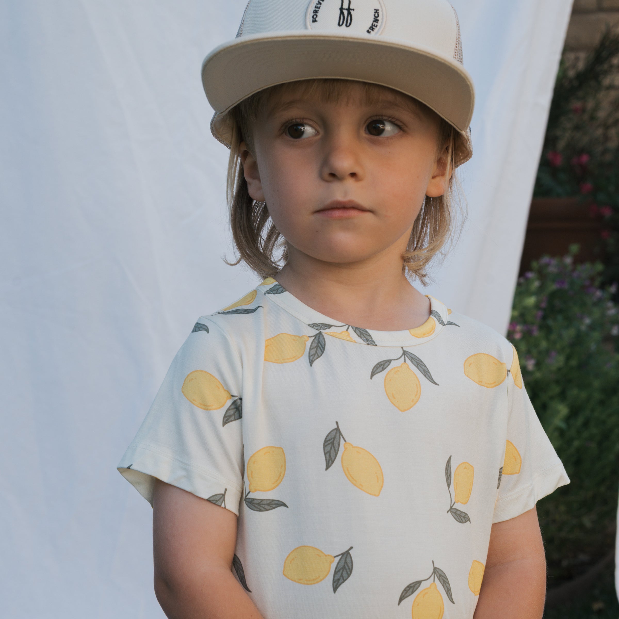 Bamboo Short Set | Lemon