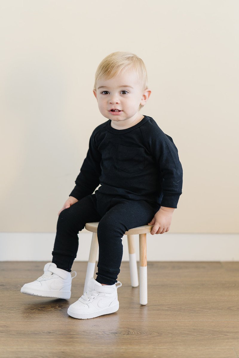 Lounge Set | Black - LITTLE RAD THINGS