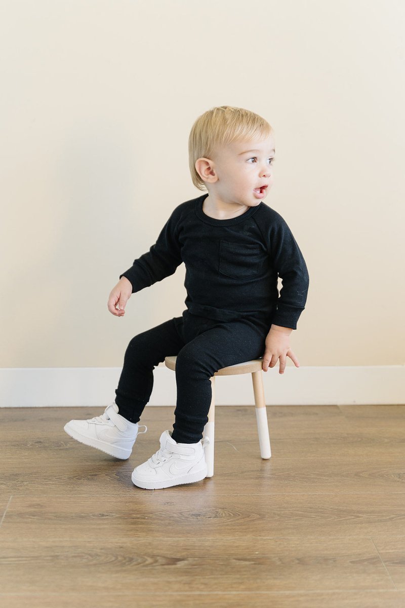 Lounge Set | Black - LITTLE RAD THINGS