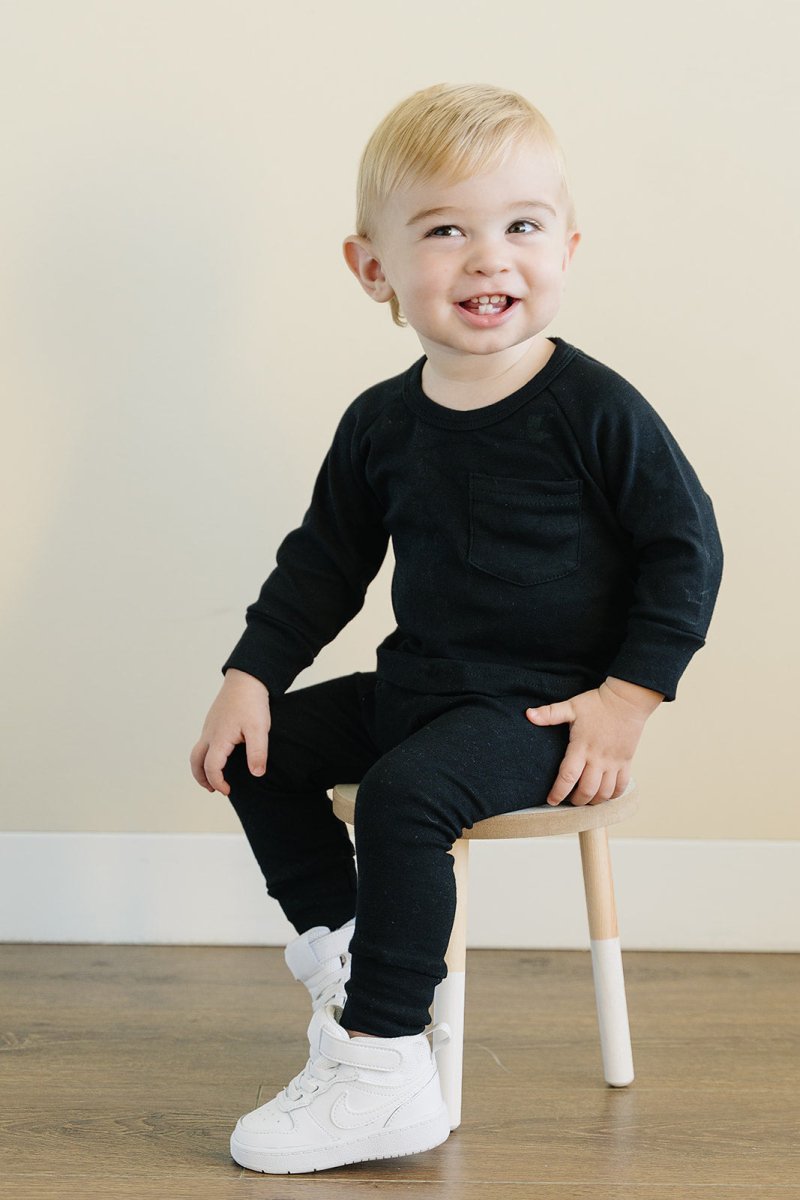 Lounge Set | Black - LITTLE RAD THINGS