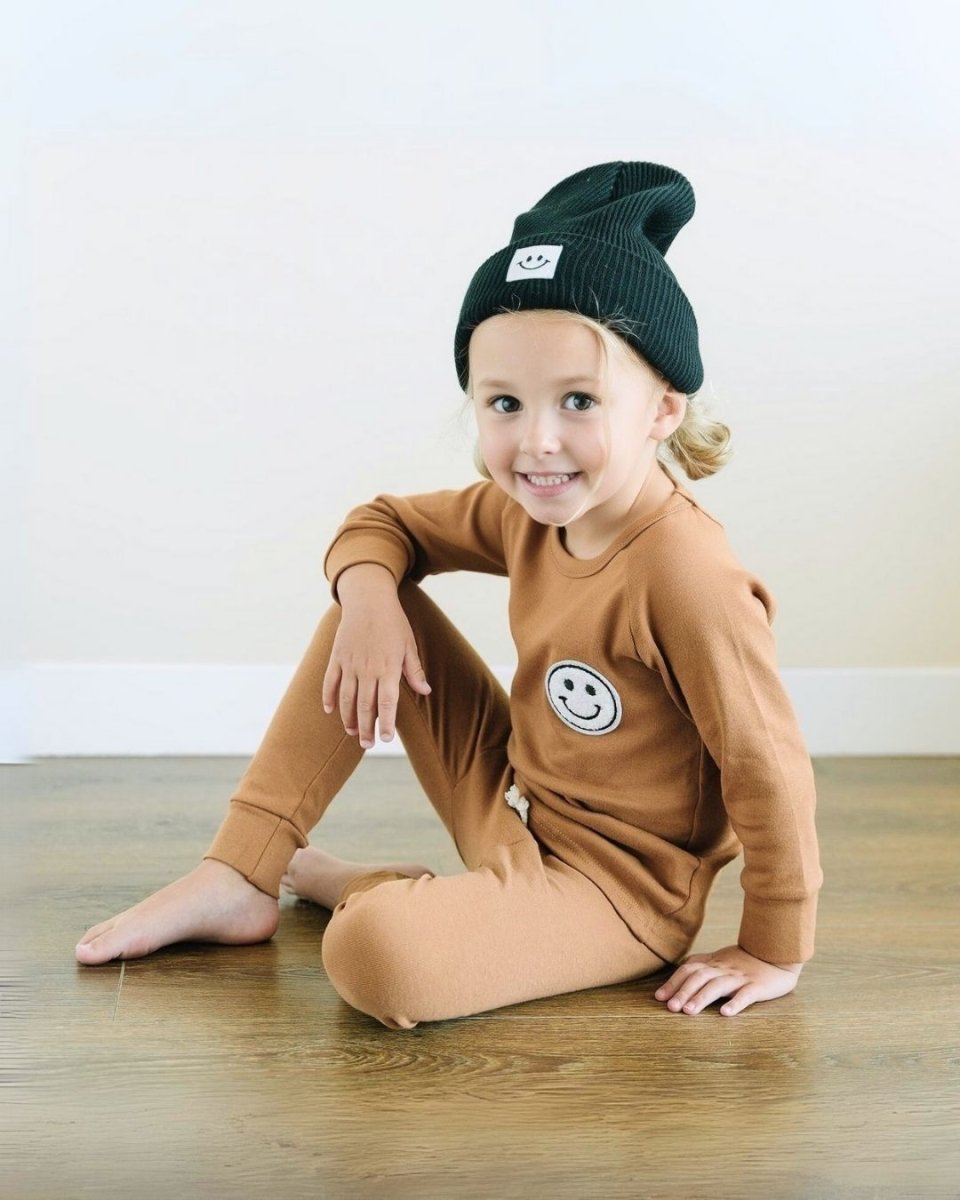 Lounge Set | Smiley Brown - LITTLE RAD THINGS