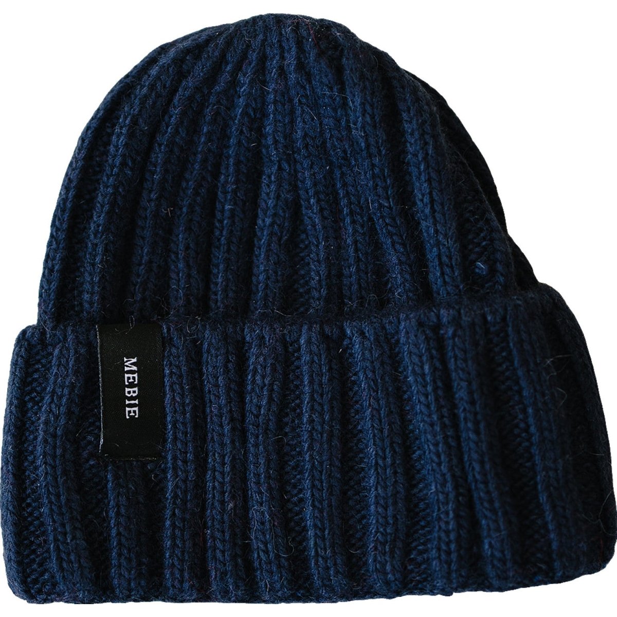 Navy Chunky Knit Beanie - LITTLE RAD THINGS