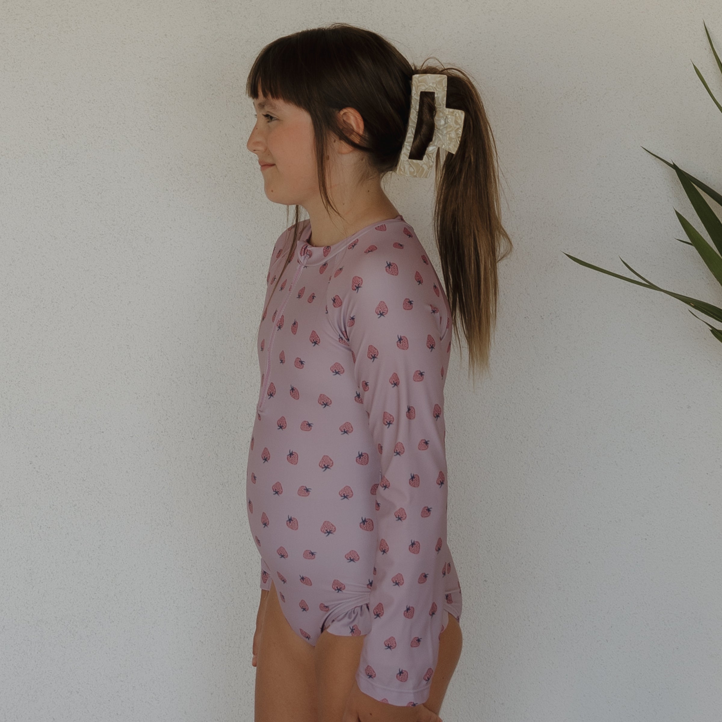 Girl's Long Sleeve Swimsuit | Matilda