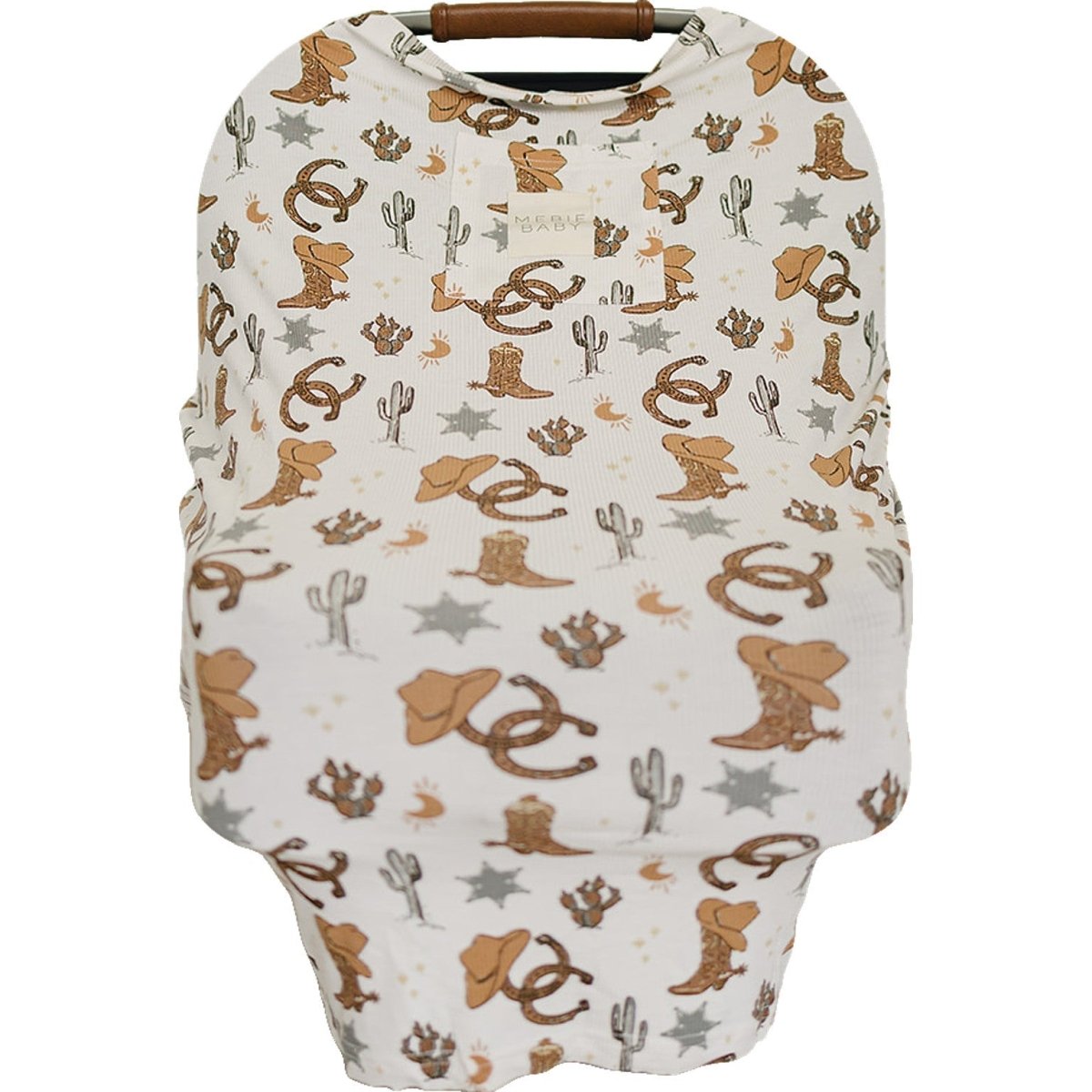 Outlaw Cowboy Ribbed Bamboo Multi - Use Cover - LITTLE RAD THINGS