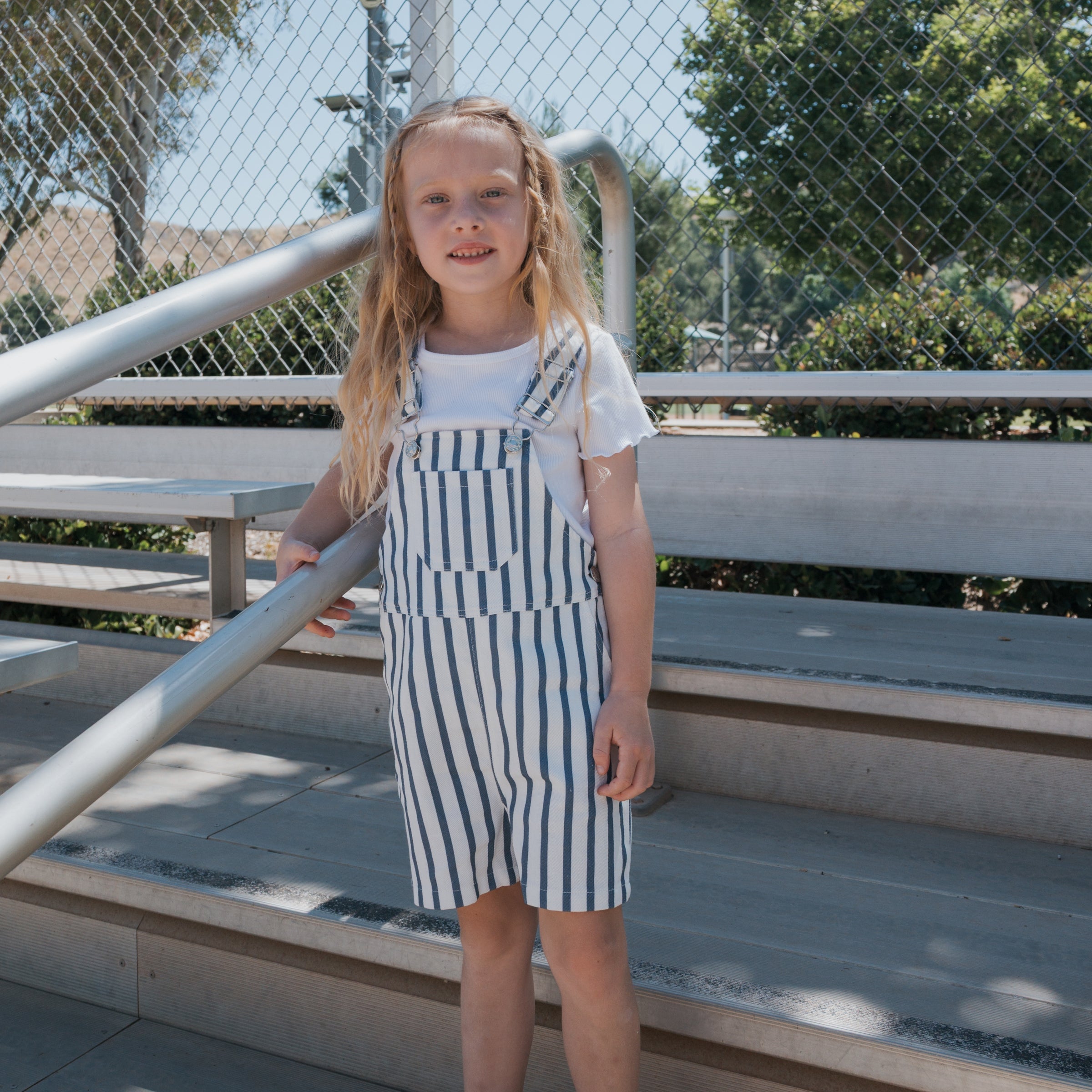 Overalls | Denim Stripe