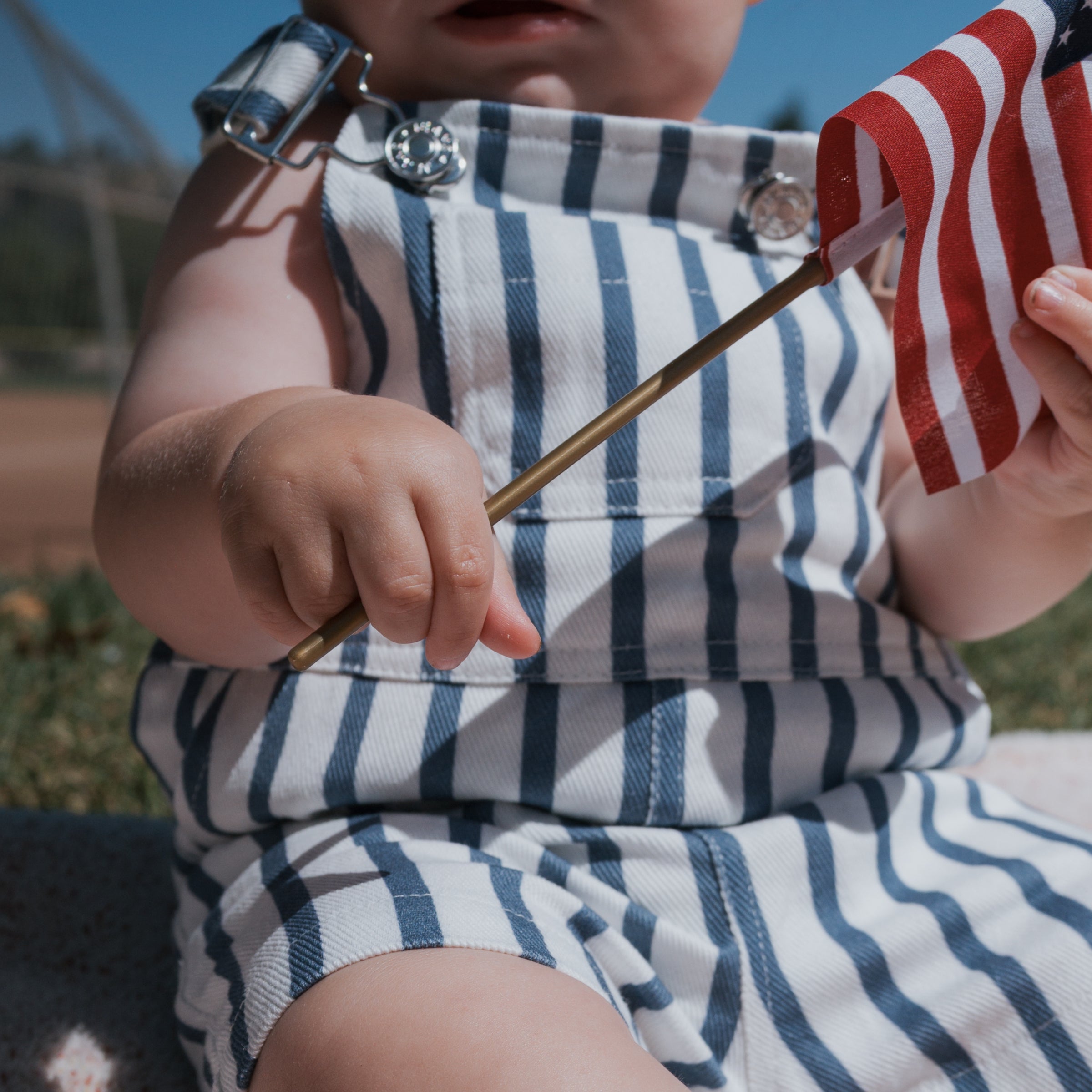 Overalls | Denim Stripe
