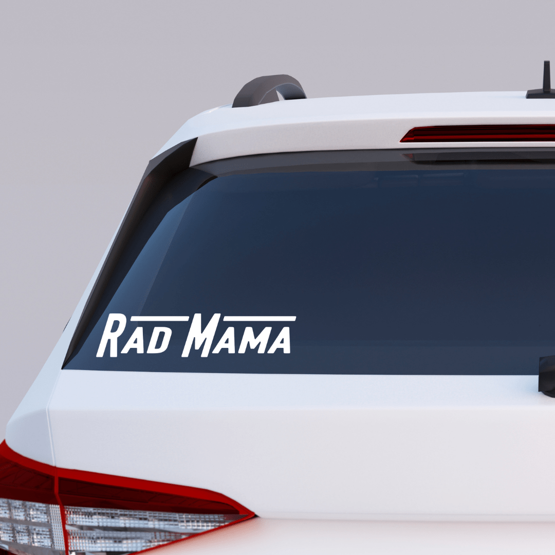 RAD MAMA BUMPER STICKER - LITTLE RAD THINGS