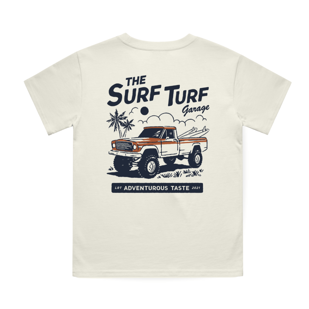 RAD SURF TURF TEE - LITTLE RAD THINGS