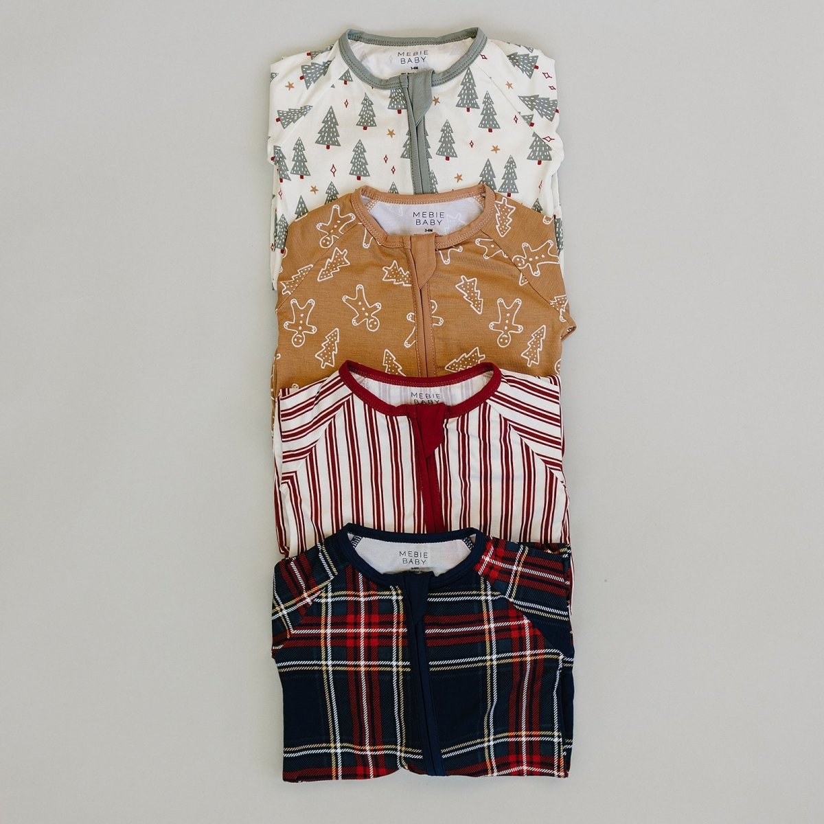 Red Stripes Bamboo Zipper - LITTLE RAD THINGS