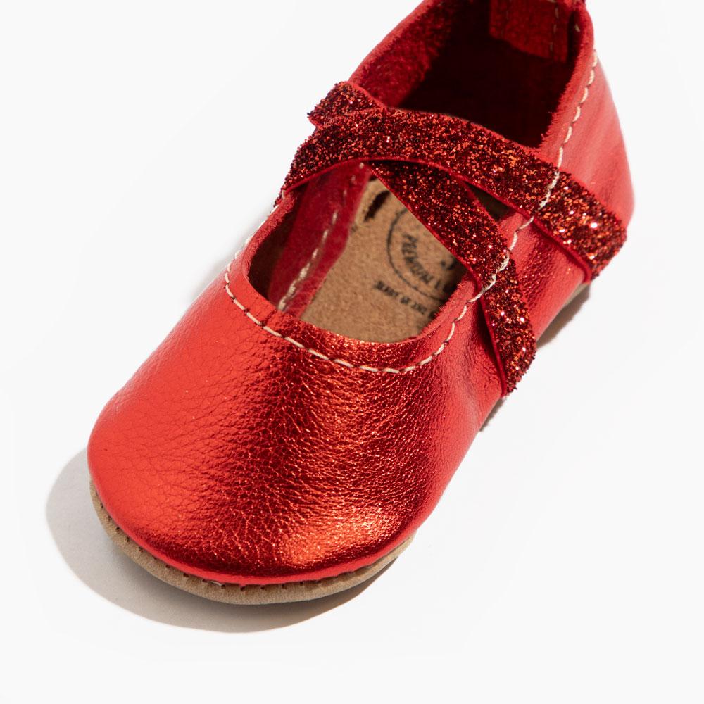 Ruby Ballet Slipper Baby Shoe - LITTLE RAD THINGS