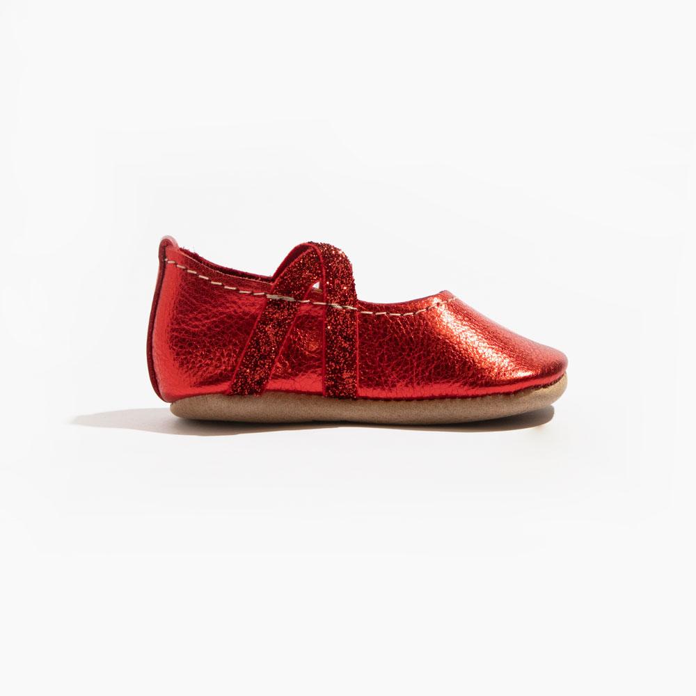 Ruby Ballet Slipper Baby Shoe - LITTLE RAD THINGS