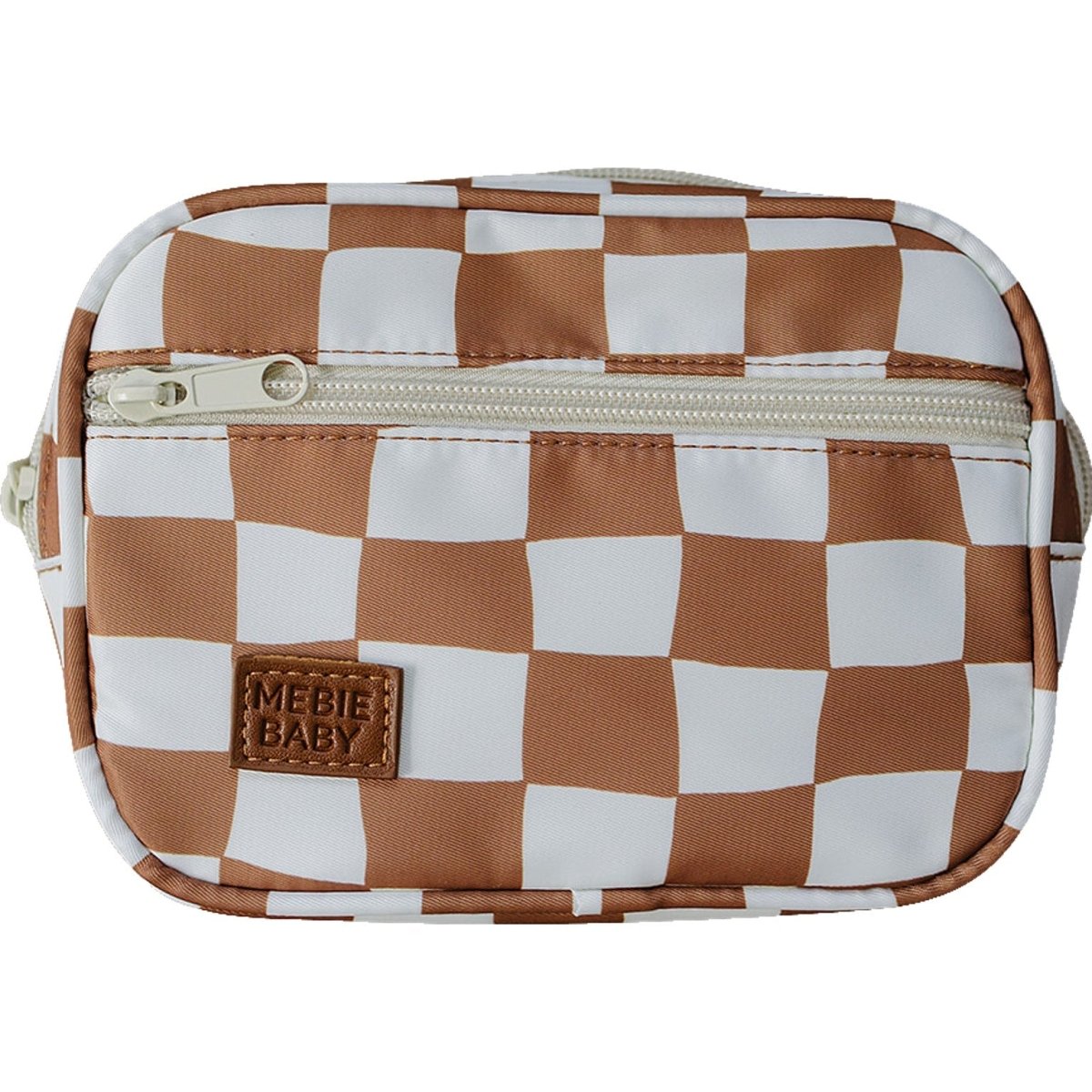 Rust Wavy Checkered Mini Fanny Pack - LITTLE RAD THINGS