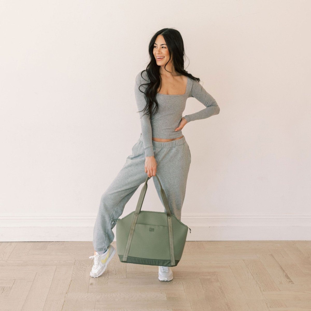 Sage Seoul Diaper Bag Tote - LITTLE RAD THINGS
