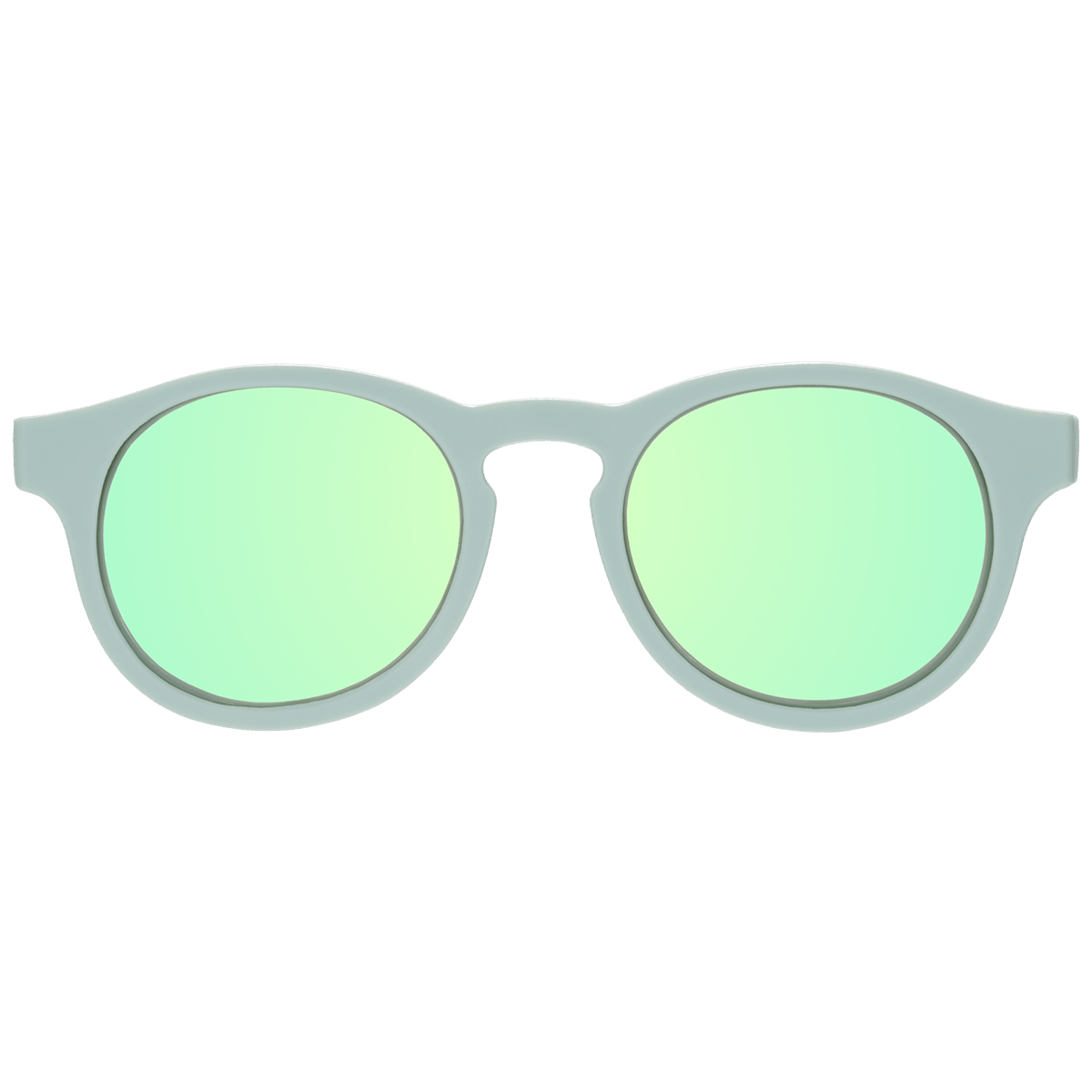 Seafoam Blue Keyhole | Seafoam Polarized Mirrored Lens - LITTLE RAD THINGS