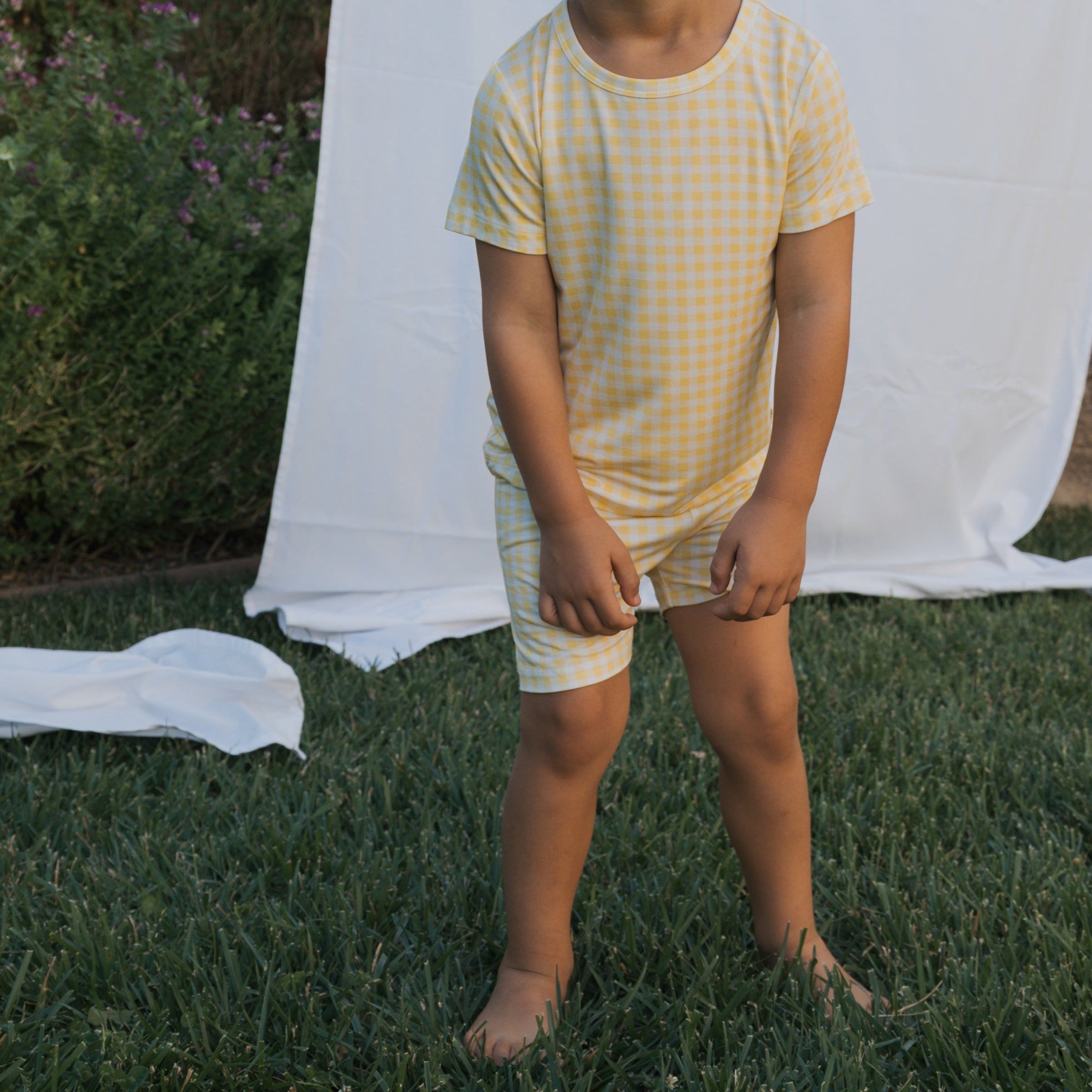 Bamboo Short Set | Citron