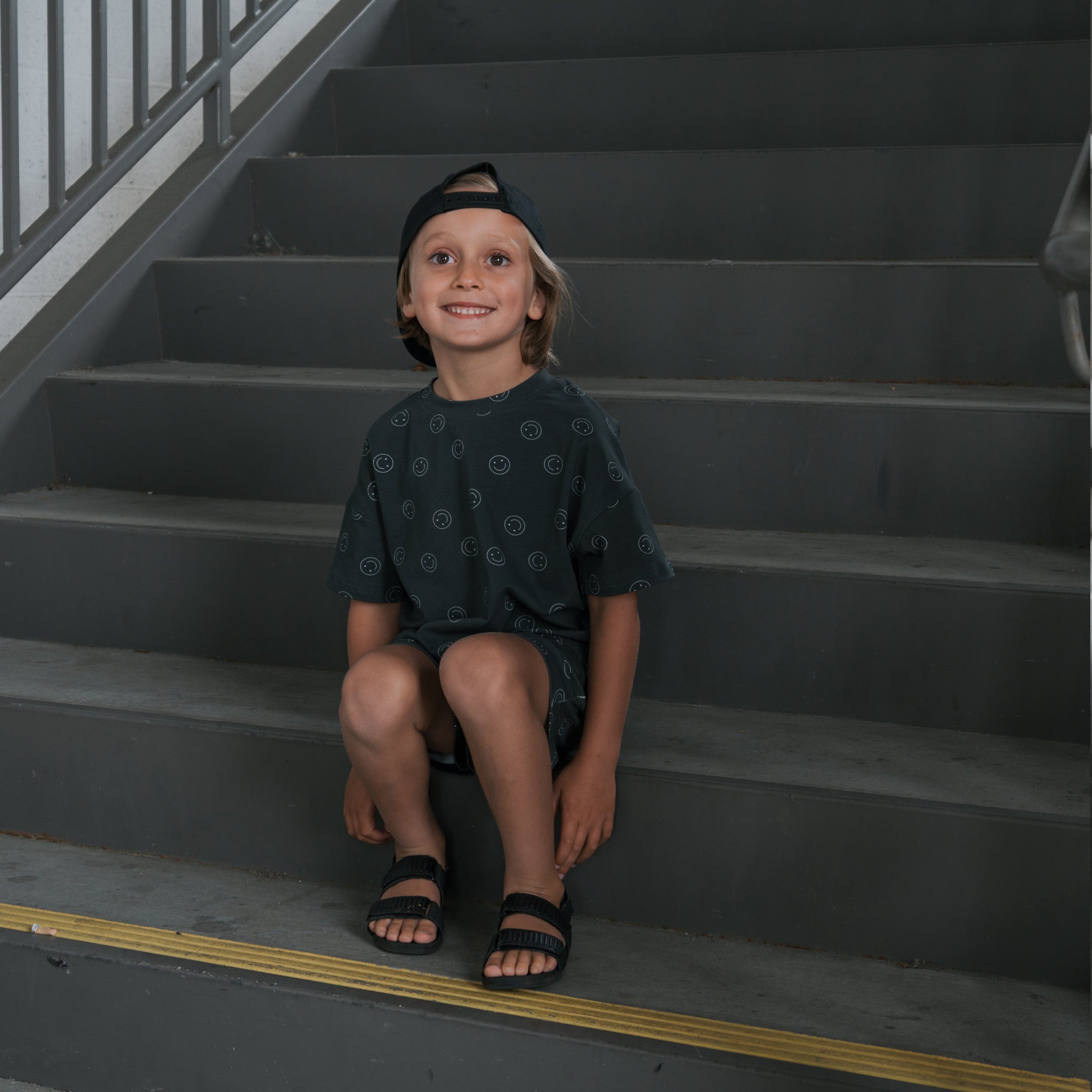 Child Short Set | Smiley