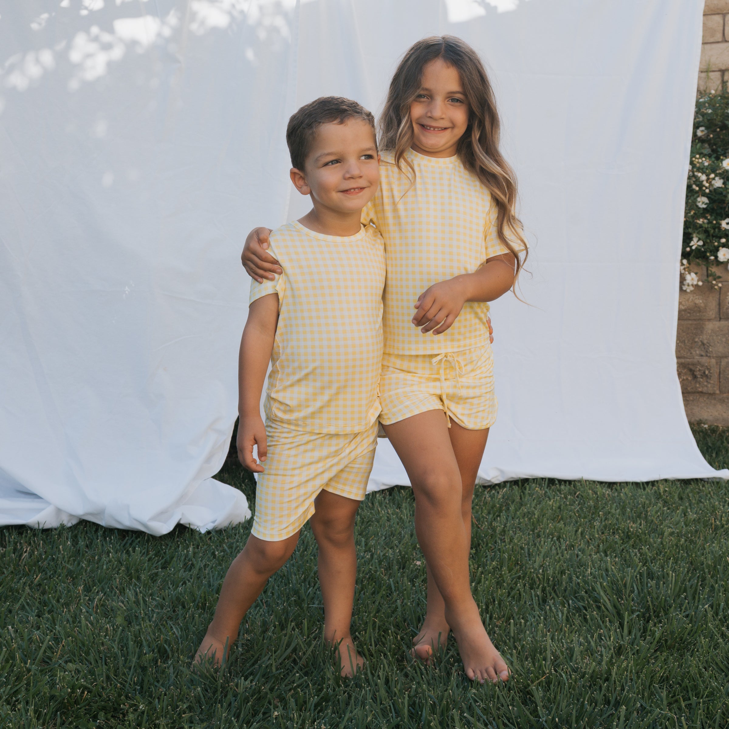 Bamboo Short Set | Citron